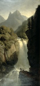 Vandfald i Schwarzwald